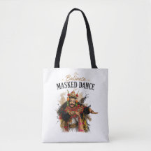 Sac à main de danse masquée balinaise