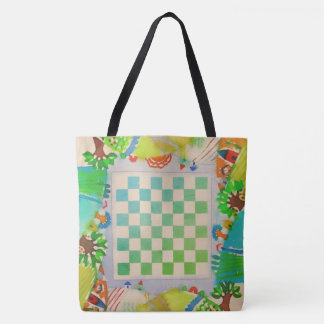 Sac à main de jeu de plateau jouable à aquarelle c