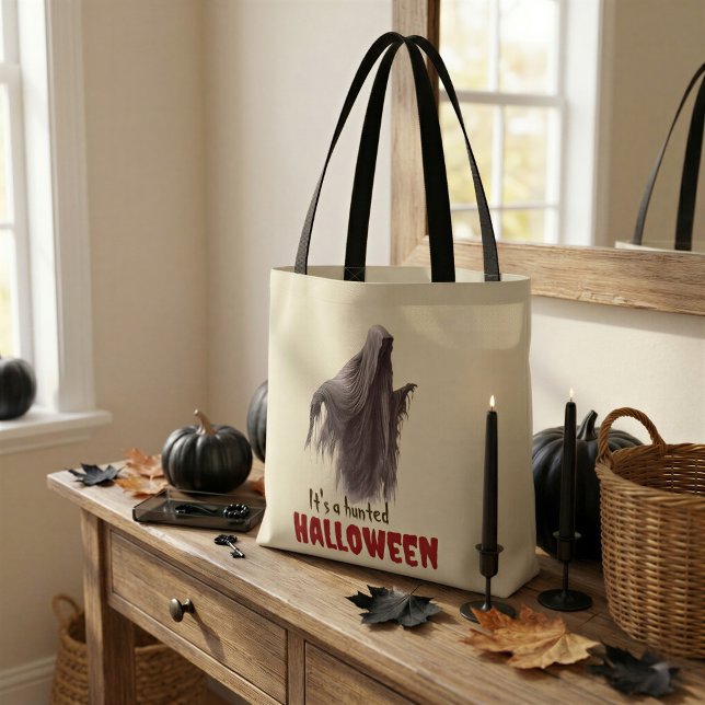Sac à main de marché d'automne Halloween fantôme h (Créateur téléchargé)