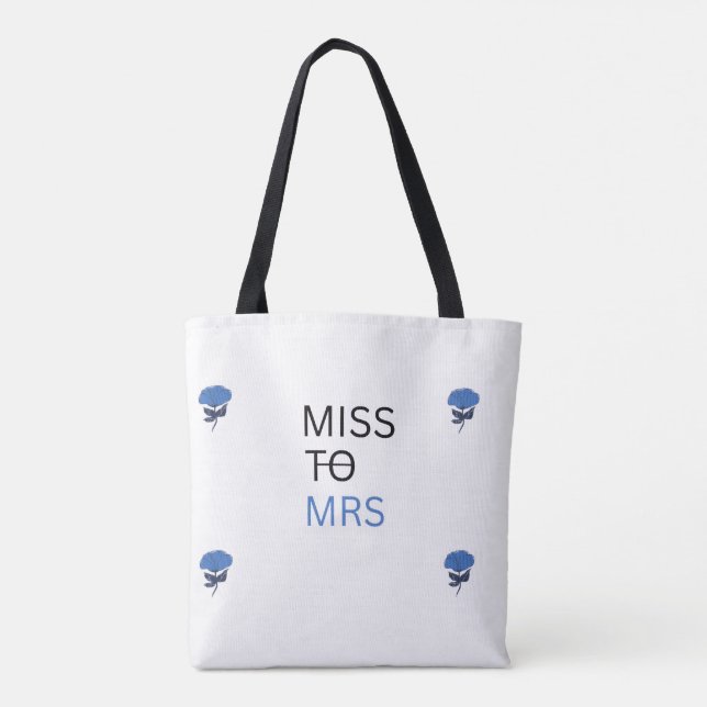 Sac à main de mariage de Mlle à Mme (Dos)