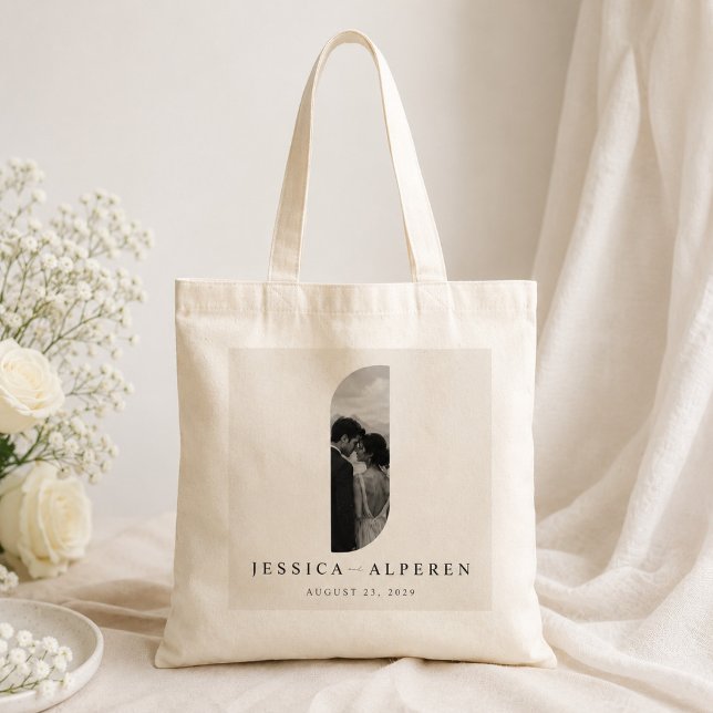 Sac à main de mariage photo d'arche élégante (Créateur téléchargé)