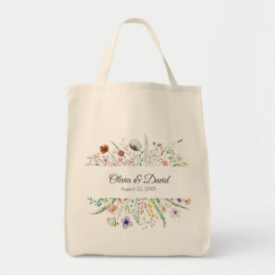 Sac à main de mariage Prairie de fleurs sauvages
