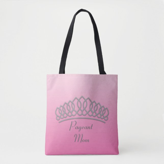 Sac à main de mère de concours avec un diadème ros (Devant)