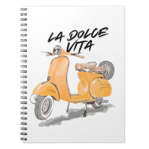 Sac à main de moto LA DOUCE VIE cahier
