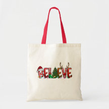 Sac à main de Noël Believe