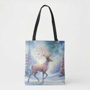 Sac à main de Noël en forme de renne magique