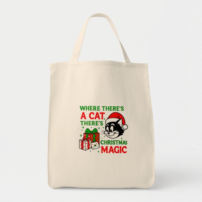 Sac à main de Noël pour chat pratique pour amateur (Devant)