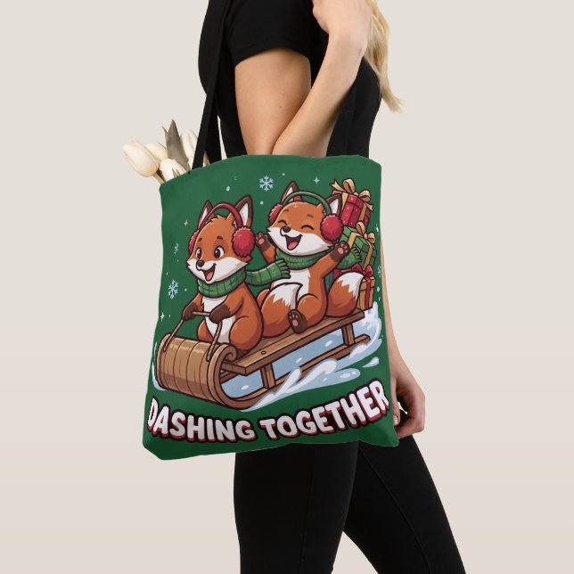 Sac à main de Noël Renard | Ensemble endiablé (De près)