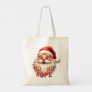 Sac à main de Noël « Santa Ho Ho Hope »