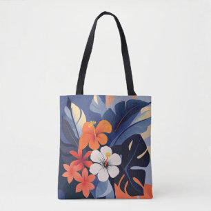 Sac à main de plage Hawaïen à motif Hibiscus Moder