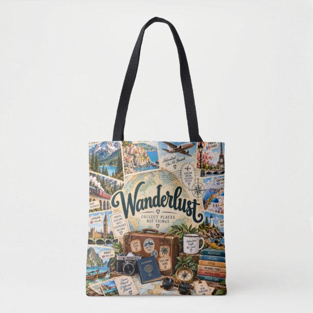 Sac à main de voyage Wanderlust (Devant)