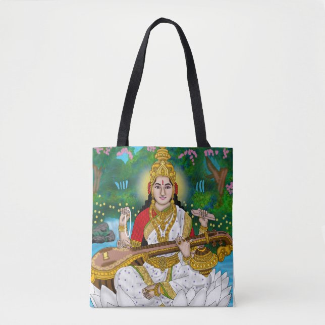 Sac à main déesse Saraswati (Devant)