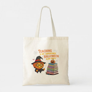 Sac à main d'enseignant Halloween – Enseigner est