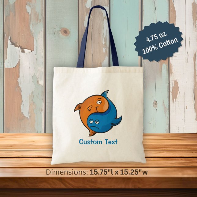 Sac à main dessin animé Yin Yang Fish (Créateur téléchargé)