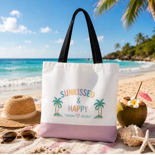 Sac à main d'été Couches de soleil & Palmiers (Créateur téléchargé)