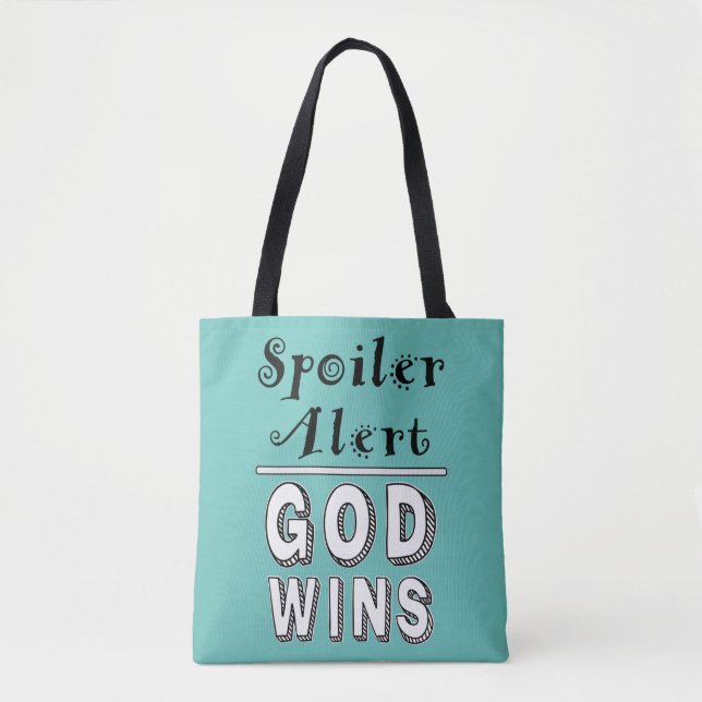 Sac à main « Dieu gagne » (Devant)