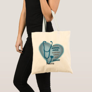 Sac à main d'infirmière scolaire Blue Heart