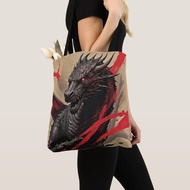 Sac à main Dragon de Crimson Power (De près)