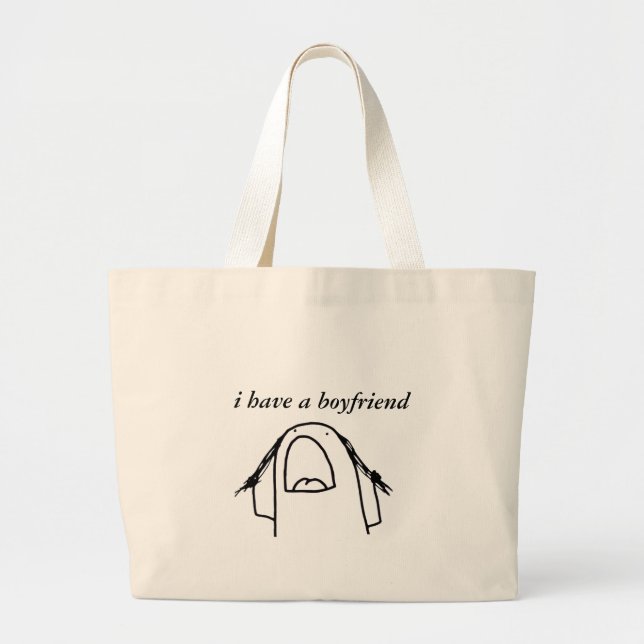 Sac à main drôle J'ai un petit ami Cute Minima Gir (Devant)