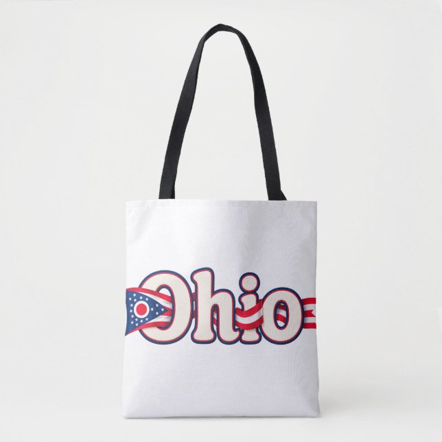 Sac à main du drapeau de l'Ohio (Devant)