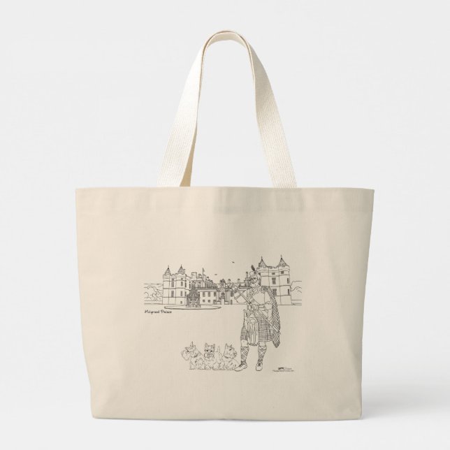 Sac à main du palais Holyrood Écosse (Dos)