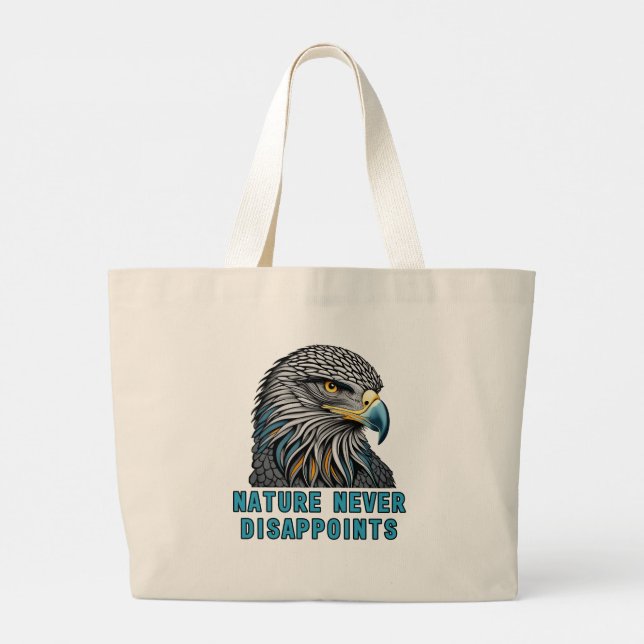 Sac à main Eagle La nature ne déçoit jamais (Dos)