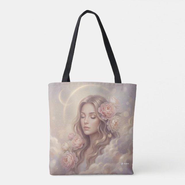 Sac à main élégant à motif floral (Dos)