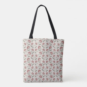 Sac à main élégant à motif floral folklorique pour