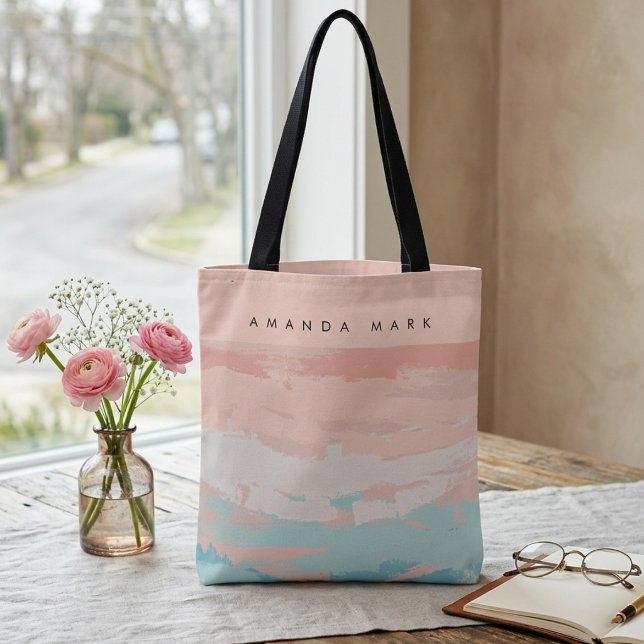 Sac à main élégant abstrait beige mignon (Créateur téléchargé)