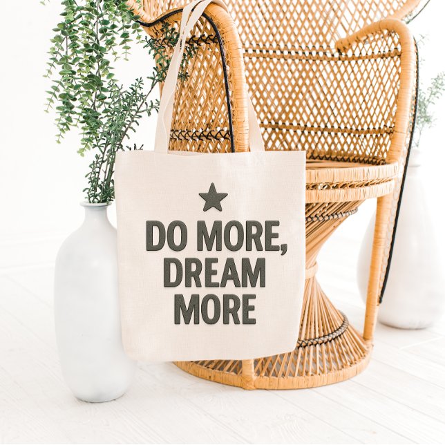 Sac à main élégant avec citation motivante Design (Créateur téléchargé)