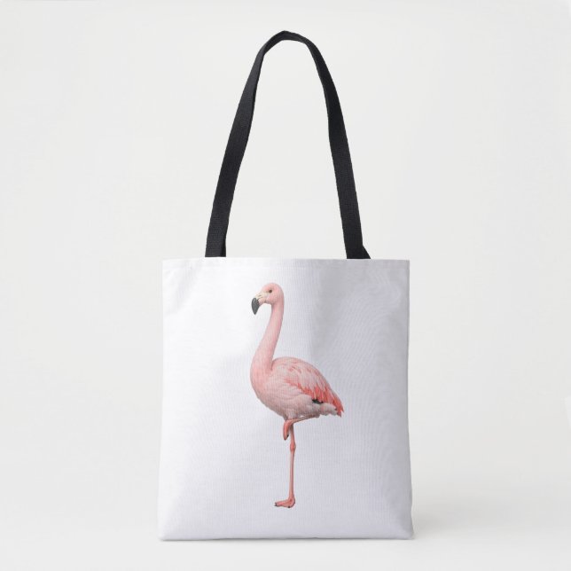 Sac à main élégant flamant rose tropical été (Devant)