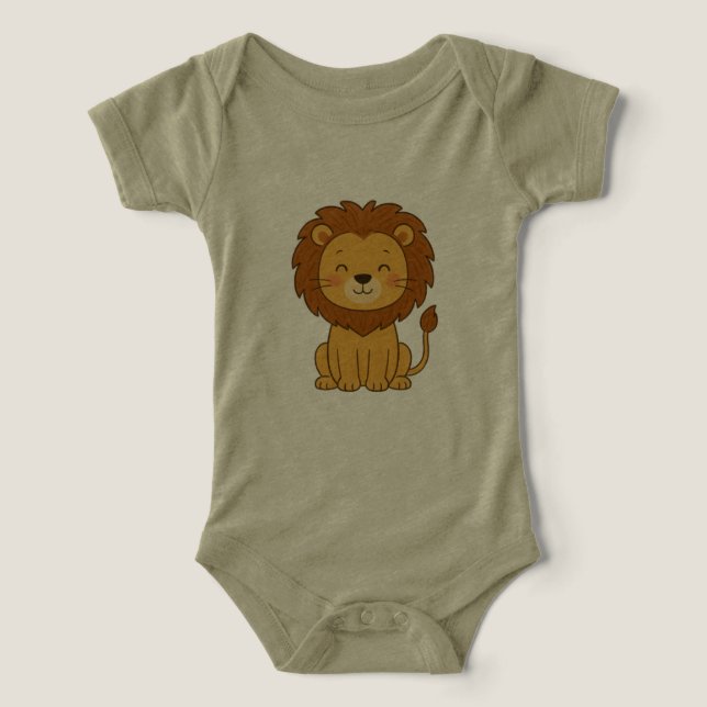 Sac à main élégant portrait de lion (Design Recto)