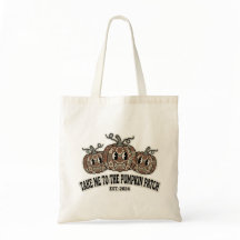 Sac à main en coton automnal à motif floral rétro