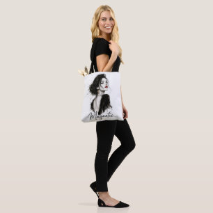 Sac à main en coton « Magnetic. Minimalist Stateme