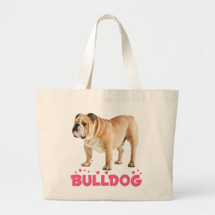 Sac à main en forme de coeurs de chiot Bouledogue