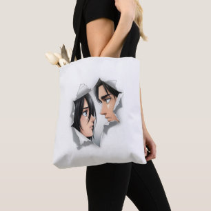 Sac à main en papier déchiré Eren & Mikasa AOT Aes