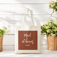 Sac à main en terre cuite marron de demoiselle d'h