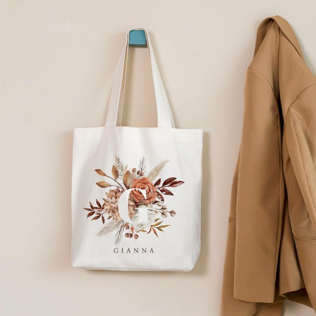 Sac à main en toile avec monogramme terreux pour l (Créateur téléchargé)