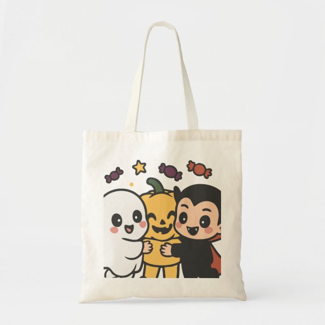 Sac à main en toile pour la saison effrayante – So (Devant)
