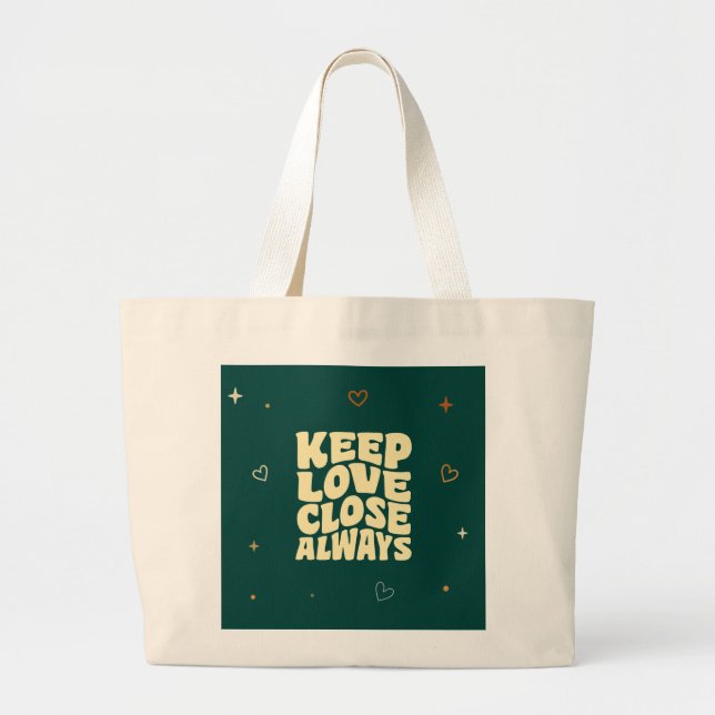 Sac à main en typographie romantique Cadeau de la  (Devant)