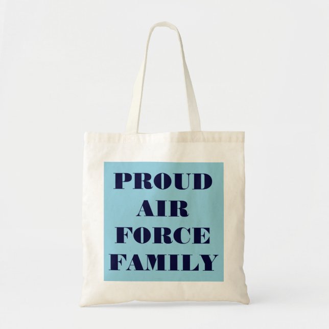 Sac à main Famille de la Force aérienne fière (Devant)