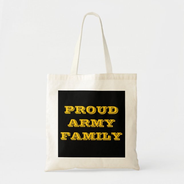Sac à main Famille de l'Armée Fière (Devant)
