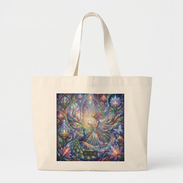 Sac à main Fantastique Paon (Devant)