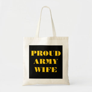Sac à main Fière épouse de l'armée