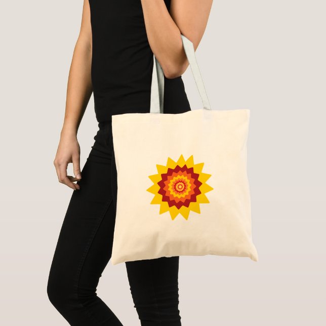 Sac à main Fleur étrange (Devant (produit))