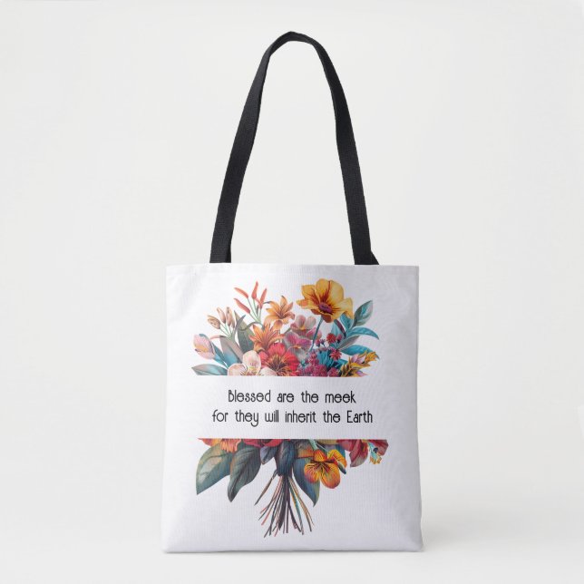 Sac à main Fleur sauvage Humilité (Devant)