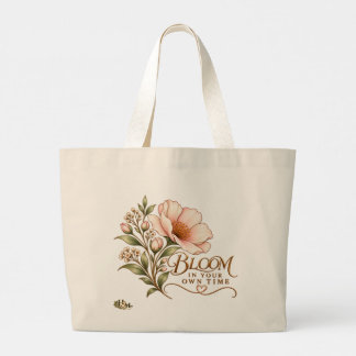 Sac à main fleuri vintage "Épanouis-toi à ton prop