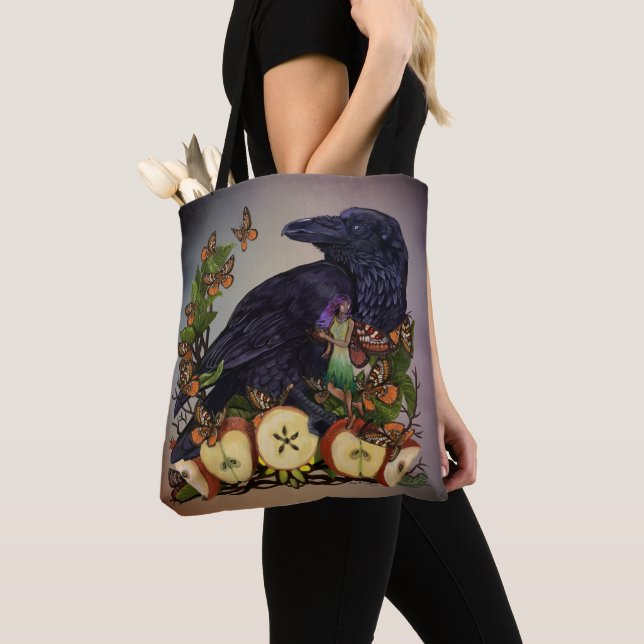 Sac à main Flights of Fantasy Raven Faery (De près)