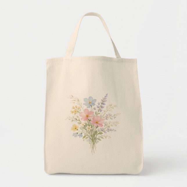 Sac à main floraison printanière (Devant)