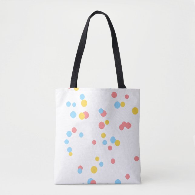 Sac à main floral artistique Abstract Bloom (Devant)